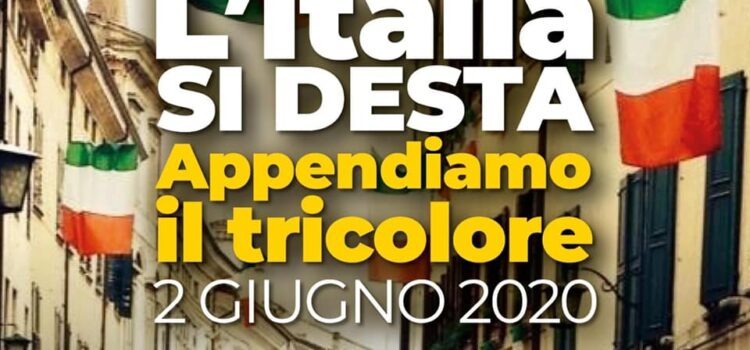 MORETTI: IL 2 GIUGNO ESPONIAMO NELLE NOSTRE CASE IL TRICOLORE