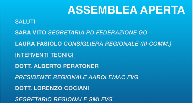 Sab.13/03 ore 10:00 – La tutela della Sanità pubblica e la garanzia dell’assistenza sanitaria universalistica